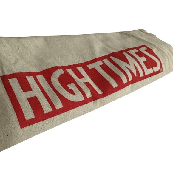 High Times Magazine Original Tote Bag Tan 15inch - Picture 4 of 4